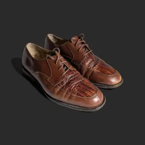 Florsheim Cayman Alligator Dress Shoes 8D‎ | Mens Elegant Formal Footwear