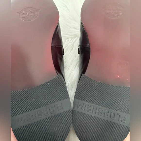 Florsheim Leather Burgundy Dress Loafer Shoes