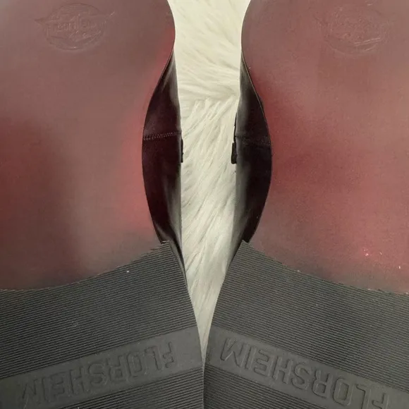 Florsheim Leather Burgundy Dress Loafer Shoes