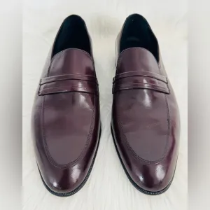 Florsheim Leather Burgundy Dress Loafer Shoes