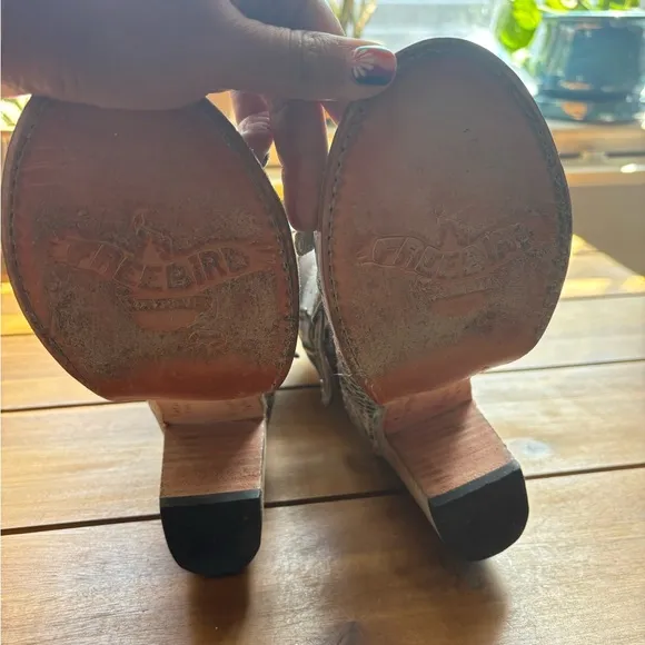 Freebird Bond Heeled Sandals Women's Size 7 EUC