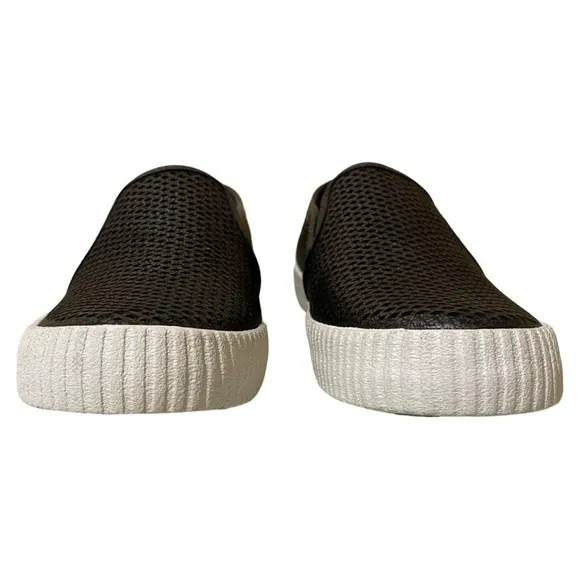 Frye Camille Metallic Perforated Slip On Casual Shoes — 3471118-PEW