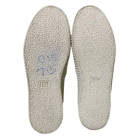 Frye Camille Metallic Perforated Slip On Casual Shoes — 3471118-PEW