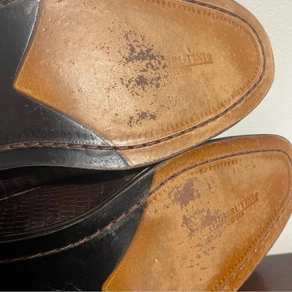 Giorgio Brutini Men’s Dress Shoes Size 10 M Leather Uppers And Lining #210072-9