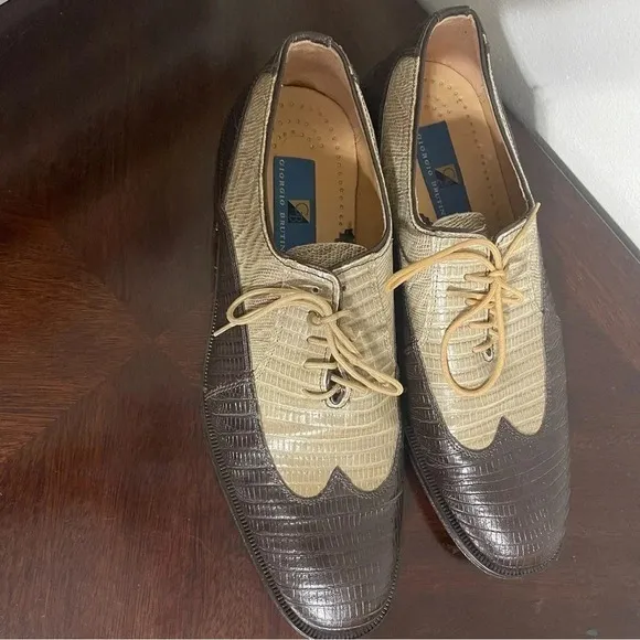 Giorgio Brutini Men’s Dress Shoes Size 10 M Leather Uppers And Lining #210072-9