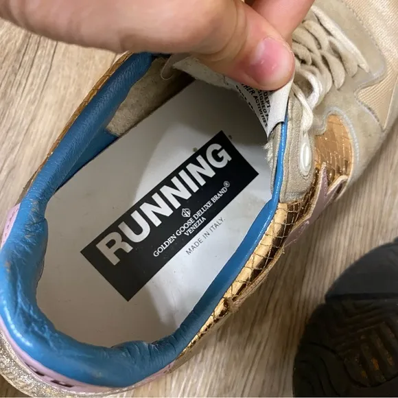 Golden Goose Italy Running Shoes size 9.5