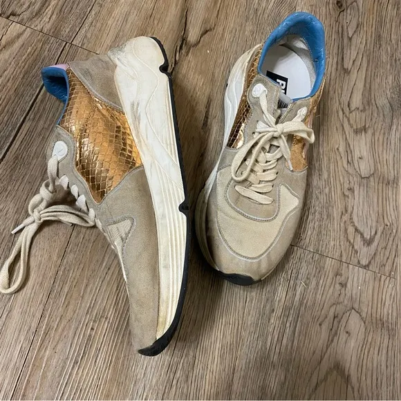 Golden Goose Italy Running Shoes size 9.5