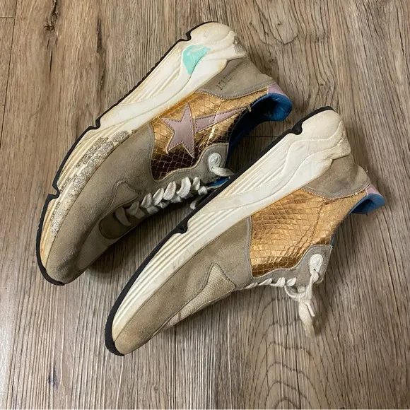 Golden Goose Italy Running Shoes size 9.5