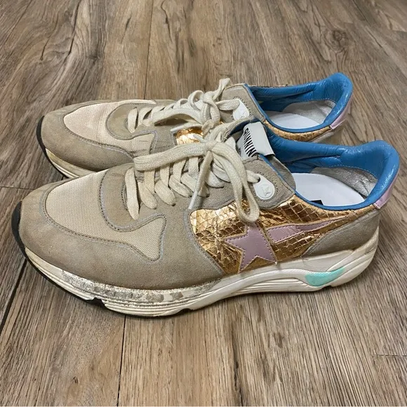 Golden Goose Italy Running Shoes size 9.5