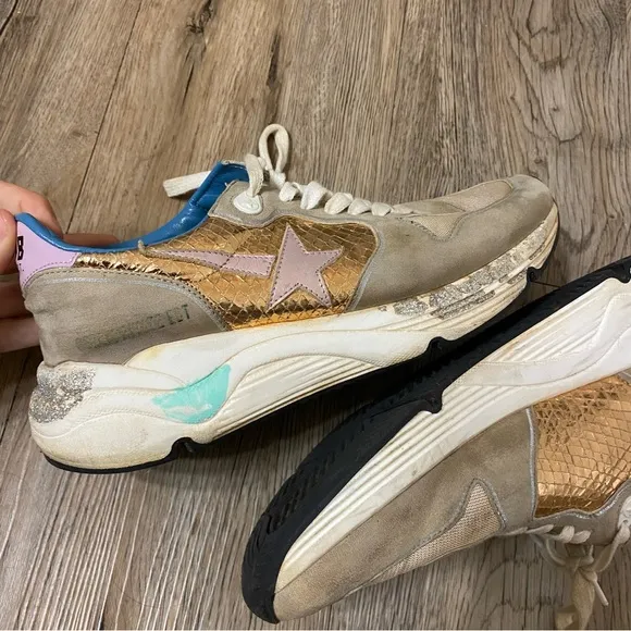 Golden Goose Italy Running Shoes size 9.5
