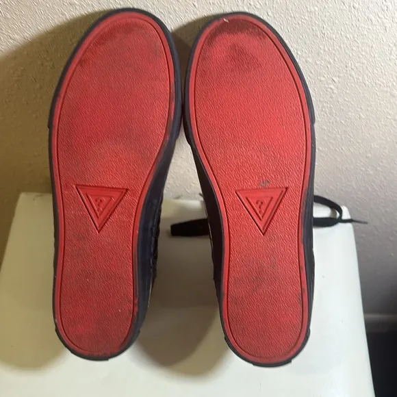 Guess high top sneakers size 12