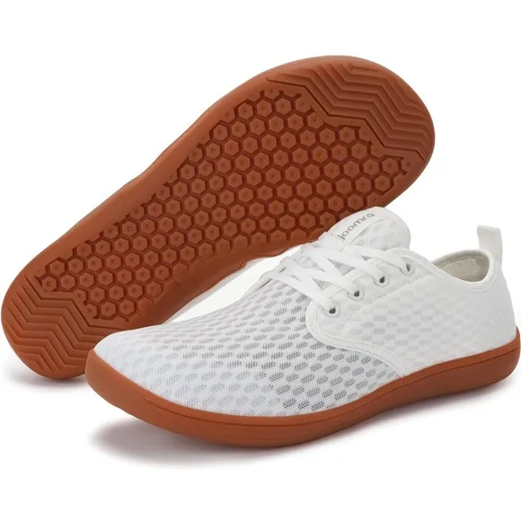 (H5) Joomra Men's Minimalist Zero-Drop Beach Hiking Water Shoes, Size 12