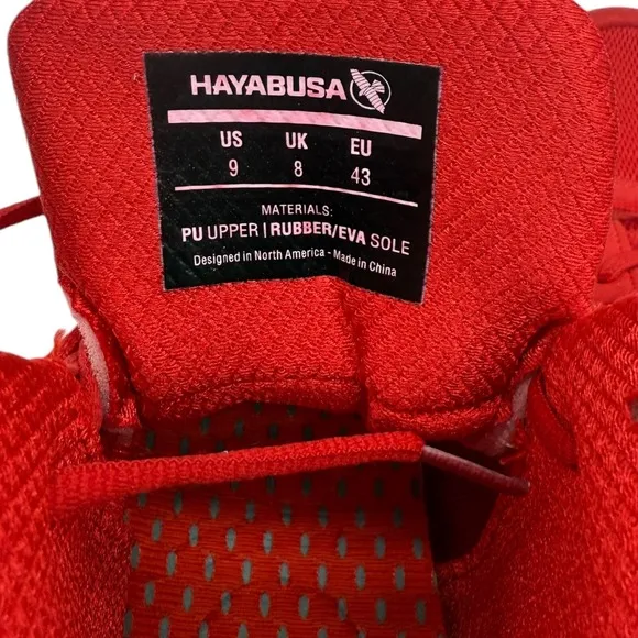 Hayabusa Pro Boxing Shoes Size 9 – Mid-Top Lightweight Training &amp; Competition