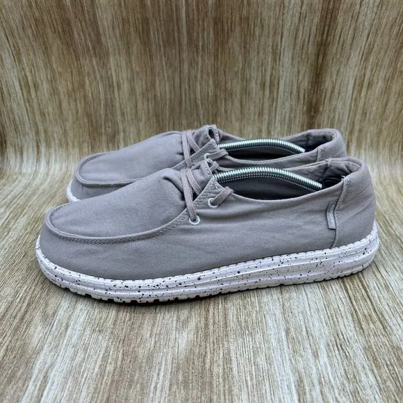 Hey Dude Shoes‎ Wendy Women's Size 10 Grey Shoes Slip On Loafer Casual