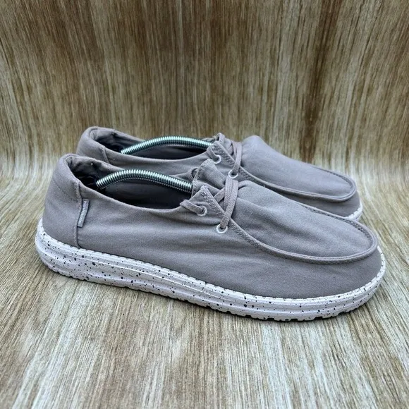 Hey Dude Shoes‎ Wendy Women's Size 10 Grey Shoes Slip On Loafer Casual