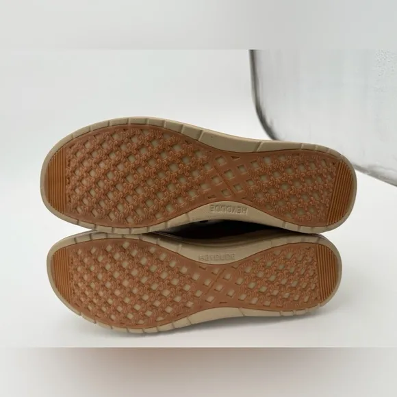 Hey Dude Suede Casual Shoe for Men, Size 11 - tan paul nut. Shoes