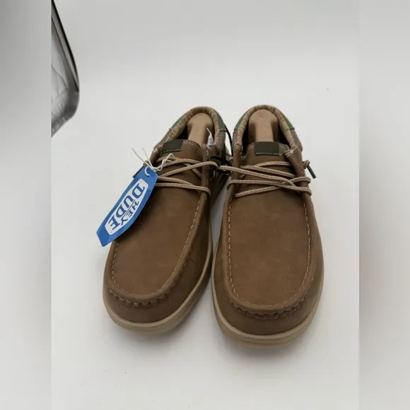 Hey Dude Suede Casual Shoe for Men, Size 11 - tan paul nut. Shoes