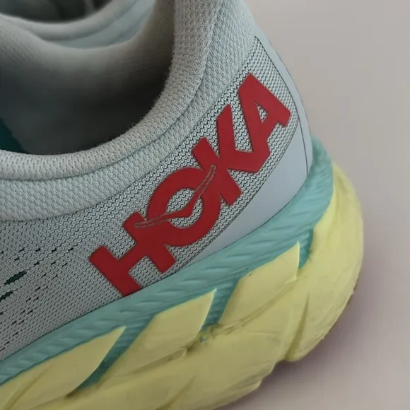 Hoka‎ One One Clifton 7 Womens Size 8 Blue Athletic Shoes Sneakers 1110509