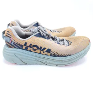 Hoka One One Womens Rincon 2 1110515 LRBI Yellow Running Shoes Sneakers Sz 9.5
