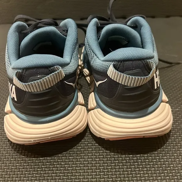 Hoka Women’s Gaviota 3s Size 7.5 Black and Blue Running Shoes