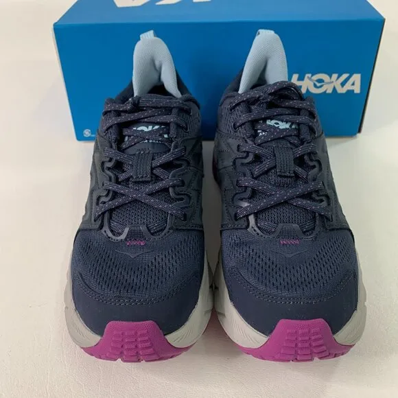 Hoka Women's Shoes Anacapa Breeze Low Top Sneaker Blue Size 7 B