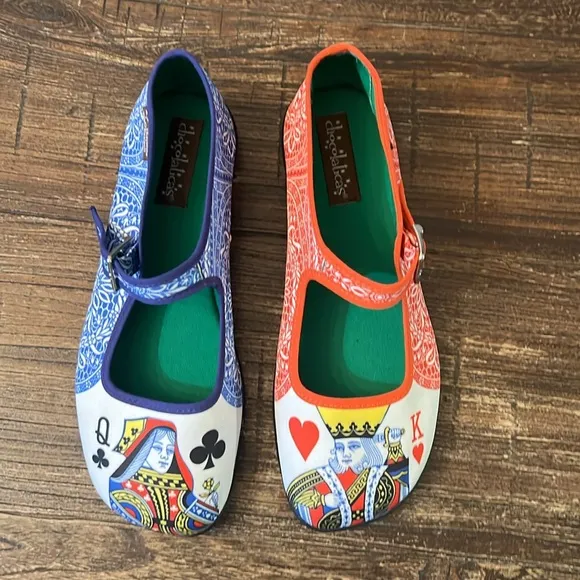 Hot Chocolate Design Chocolaticas Mary Jane Shoes Womens Lady Poker King Size 37