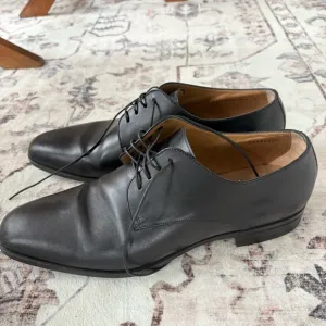 Hugo Boss Classic Black Leather Men's Dress Shoes