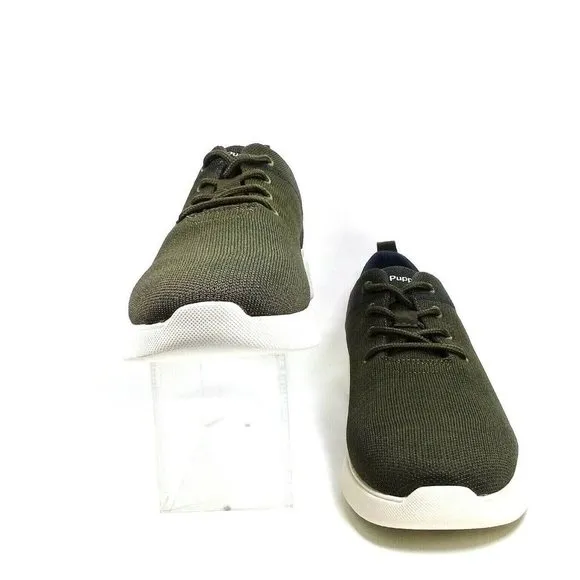 Hush Puppies Men's Cooper Laceup Oxford Olive Heathered Shoes Size 9.5W