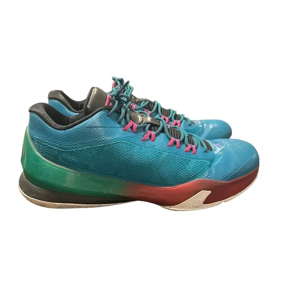 Jordan CP3.VIII Teal - 684855-327 Size 13 Basketball Shoes Used Good Condition