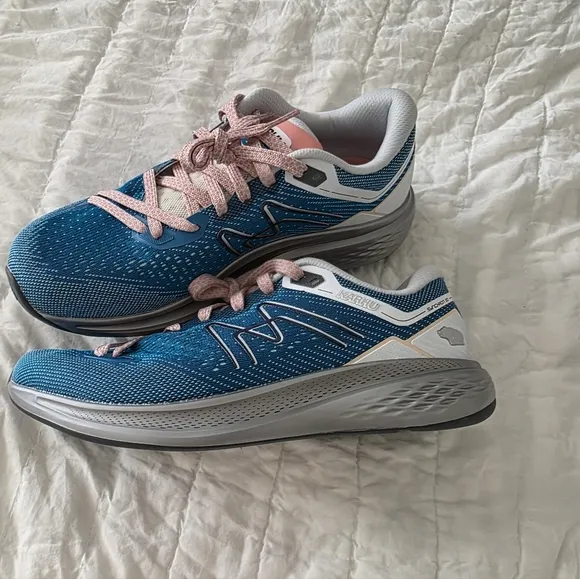 Karhu Synchron 2.0 Algier Blue/Rose Tan F203000 Size 9 Women’s Shoes Brand New