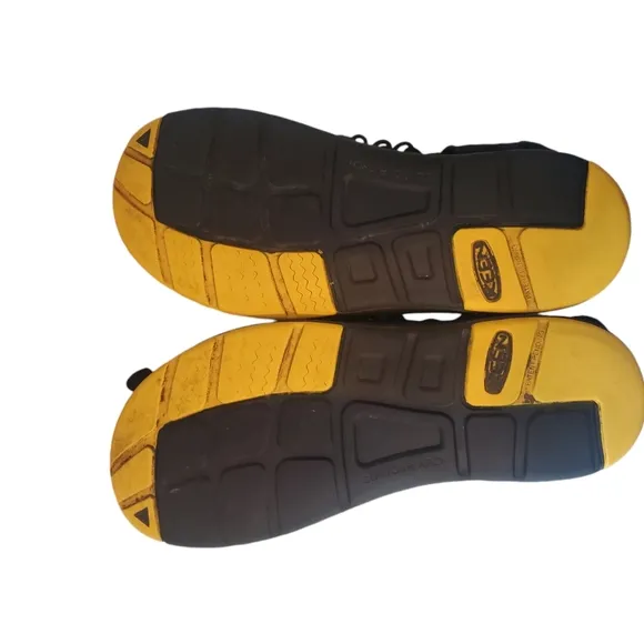 Keen Uneek Men's Shoe Black/Black US 11.5 premium Lace-Up Sandals EUC