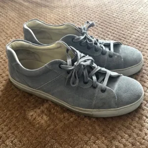 Kenneth Cole Sz 11 Mens Gray Suede Shoes Dress Sneakers Modern Discontinued SALE
