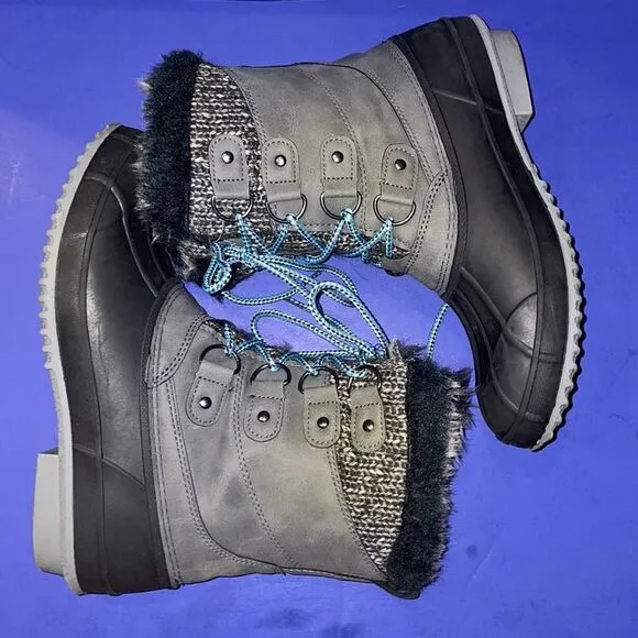 Khombu Kerigan Women's Snow Boots Gray