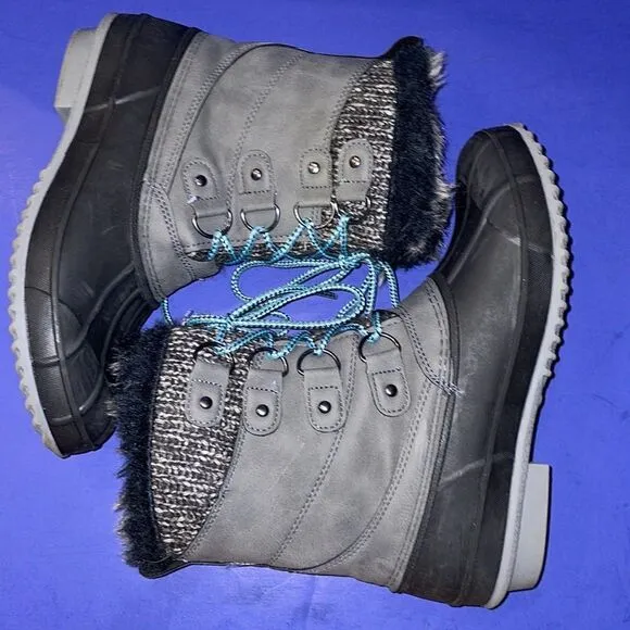 Khombu Kerigan Women's Snow Boots Gray