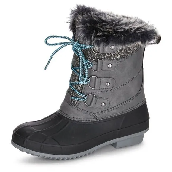 Khombu Kerigan Women's Snow Boots Gray