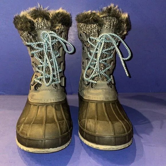 Khombu Kerigan Women's Snow Boots Gray