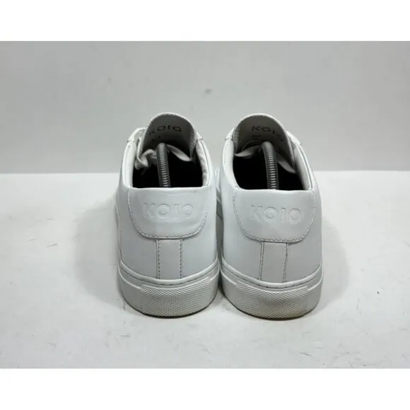 KOIO Capri Low Top Sneaker White Leather Lace Up Casual Mens Size 11 / 44 Shoes
