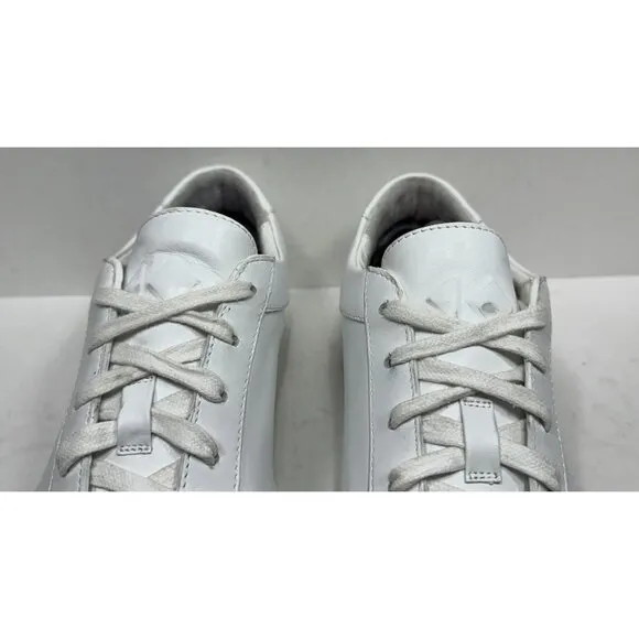KOIO Capri Low Top Sneaker White Leather Lace Up Casual Mens Size 11 / 44 Shoes