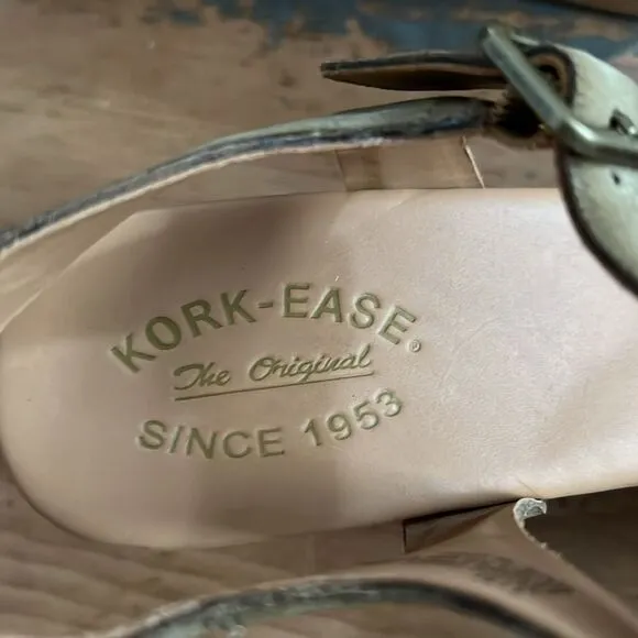 Kork Ease clog sandals, size 11.