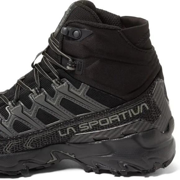 La Sportiva Ultra Raptor II Mid GTX Hiking Boots Mens Size 12 - Black/Clay