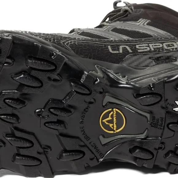 La Sportiva Ultra Raptor II Mid GTX Hiking Boots Mens Size 12 - Black/Clay