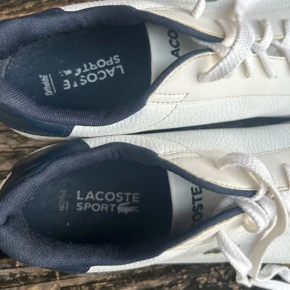 Lacoste Men's Graduate LCR Sneaker Leather Fashion Casual Shoes Size 13