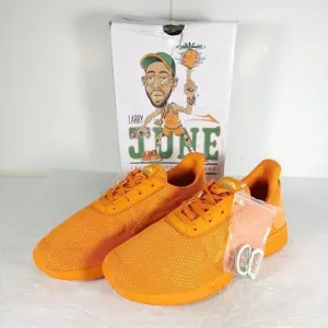 Lakai Men's Lary June EVO US 8 Orange Mesh Law Top Sneakers Shoes NWB