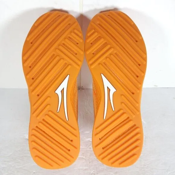 Lakai Men's Lary June EVO US 8 Orange Mesh Law Top Sneakers Shoes NWB