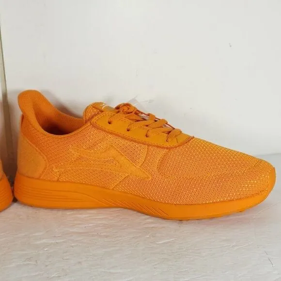 Lakai Men's Lary June EVO US 8 Orange Mesh Law Top Sneakers Shoes NWB
