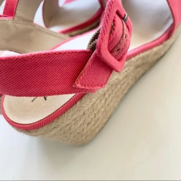 Life Stride espadrille wedge sandal 9 new