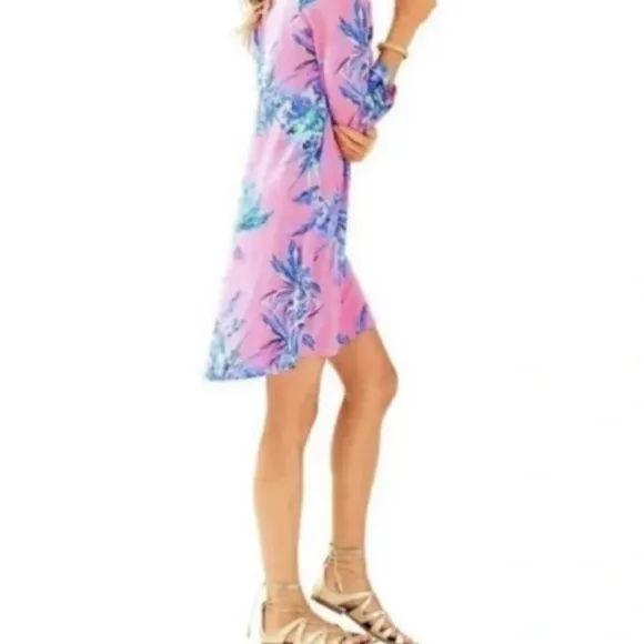 LILLY PULITZER Fit to be Tied Gladiator Sandals in Metallic Gold tassels 6.5 M