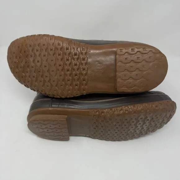 LL BEAN Men's 10 SHERLING Lined Vintage Snow Duck Boots