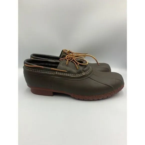 L.L. Bean Men's Rain &amp; Snow Boots - Olive and Brown