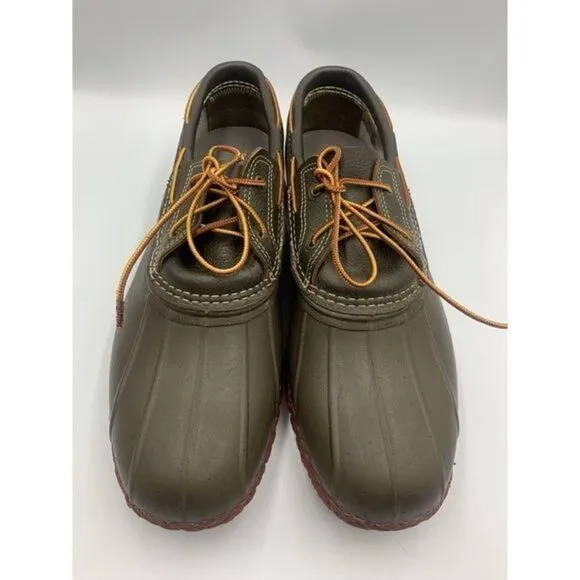 L.L. Bean Men's Rain &amp; Snow Boots - Olive and Brown